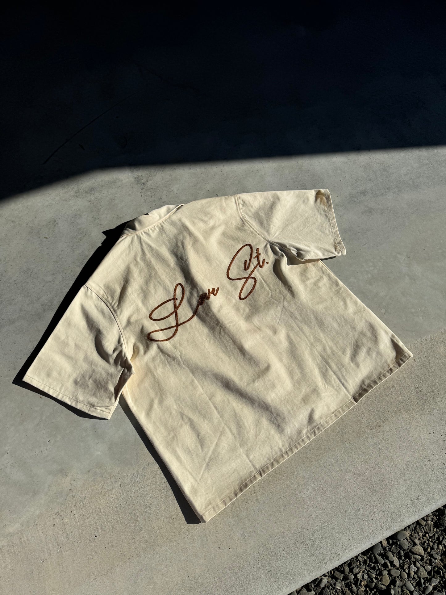 LOVE ST. SHIRT - CREAM