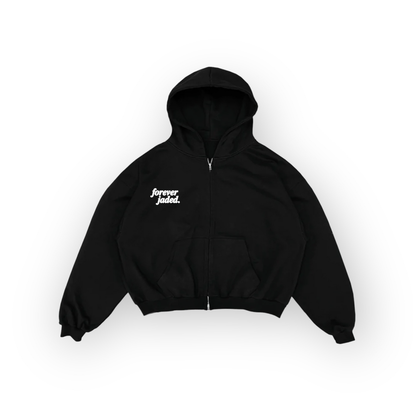 ZIP UP HOOD - LEFT ME FOREVER JADED