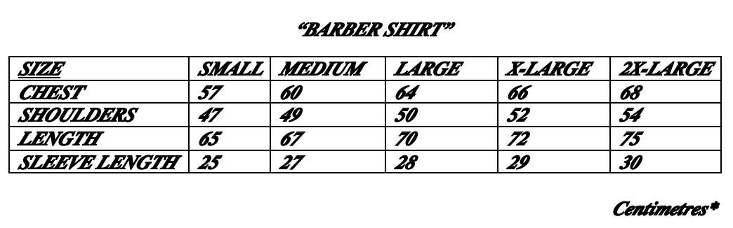 BARBER SHIRT | BONE