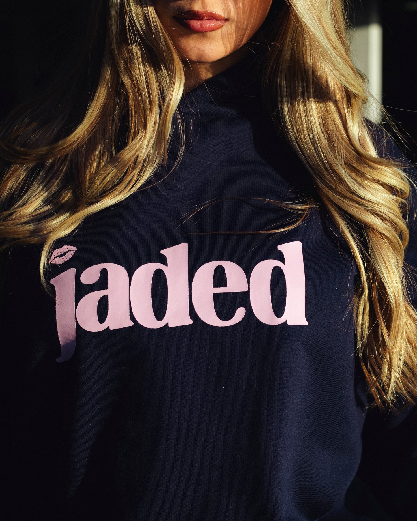 KISS ME HOOD | NAVY