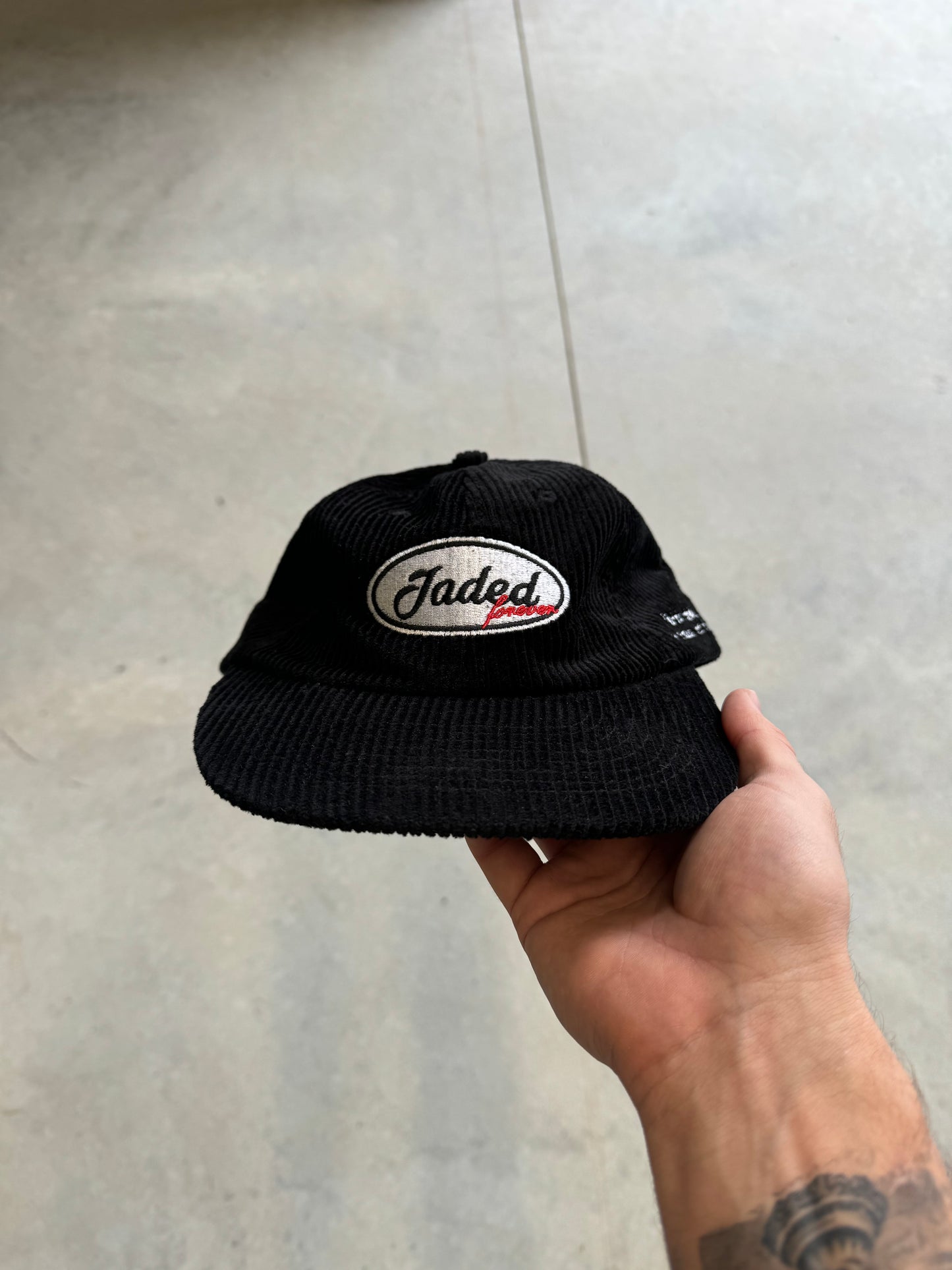 6 Panel Cap | Black