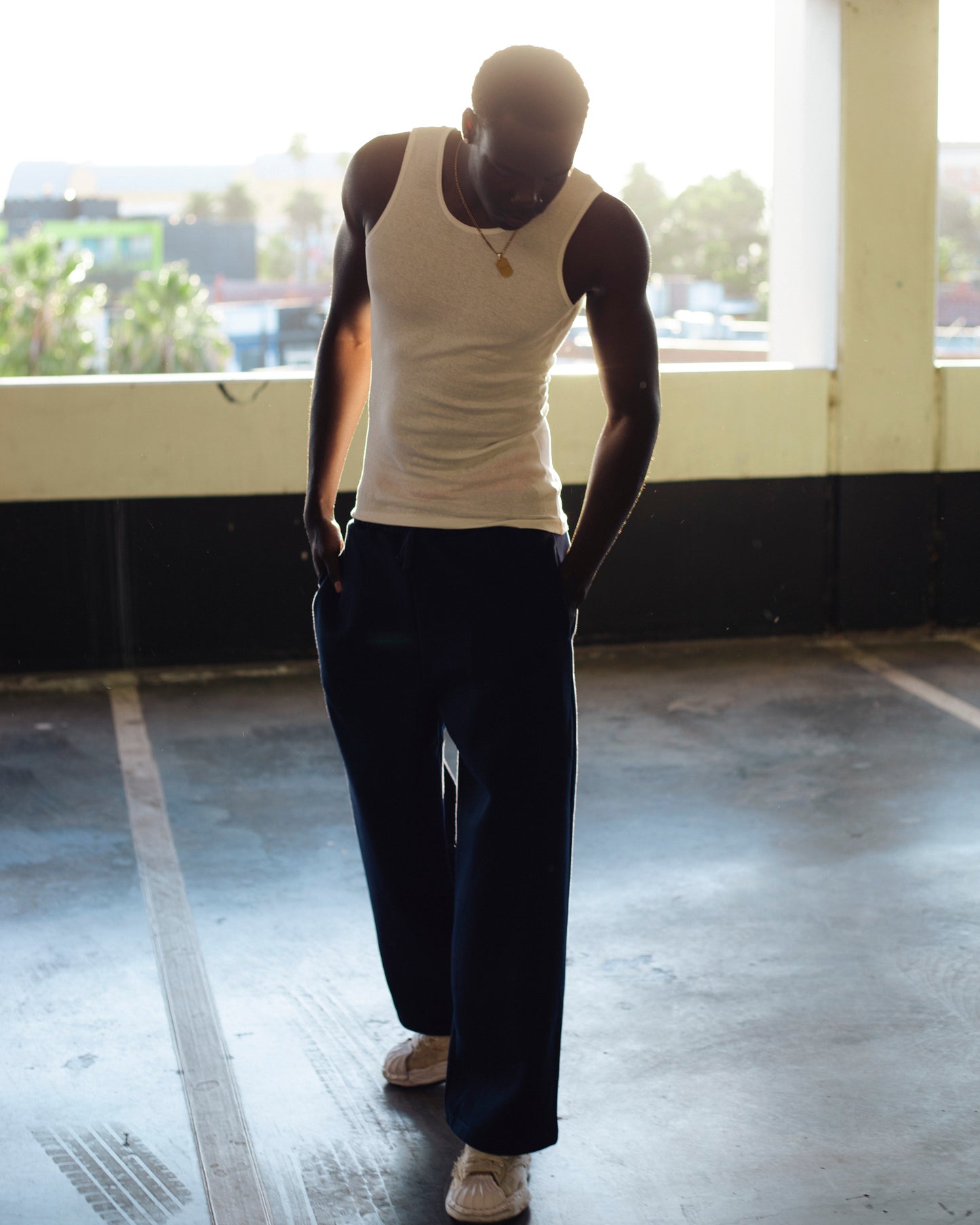 KISS ME SWEATS | NAVY