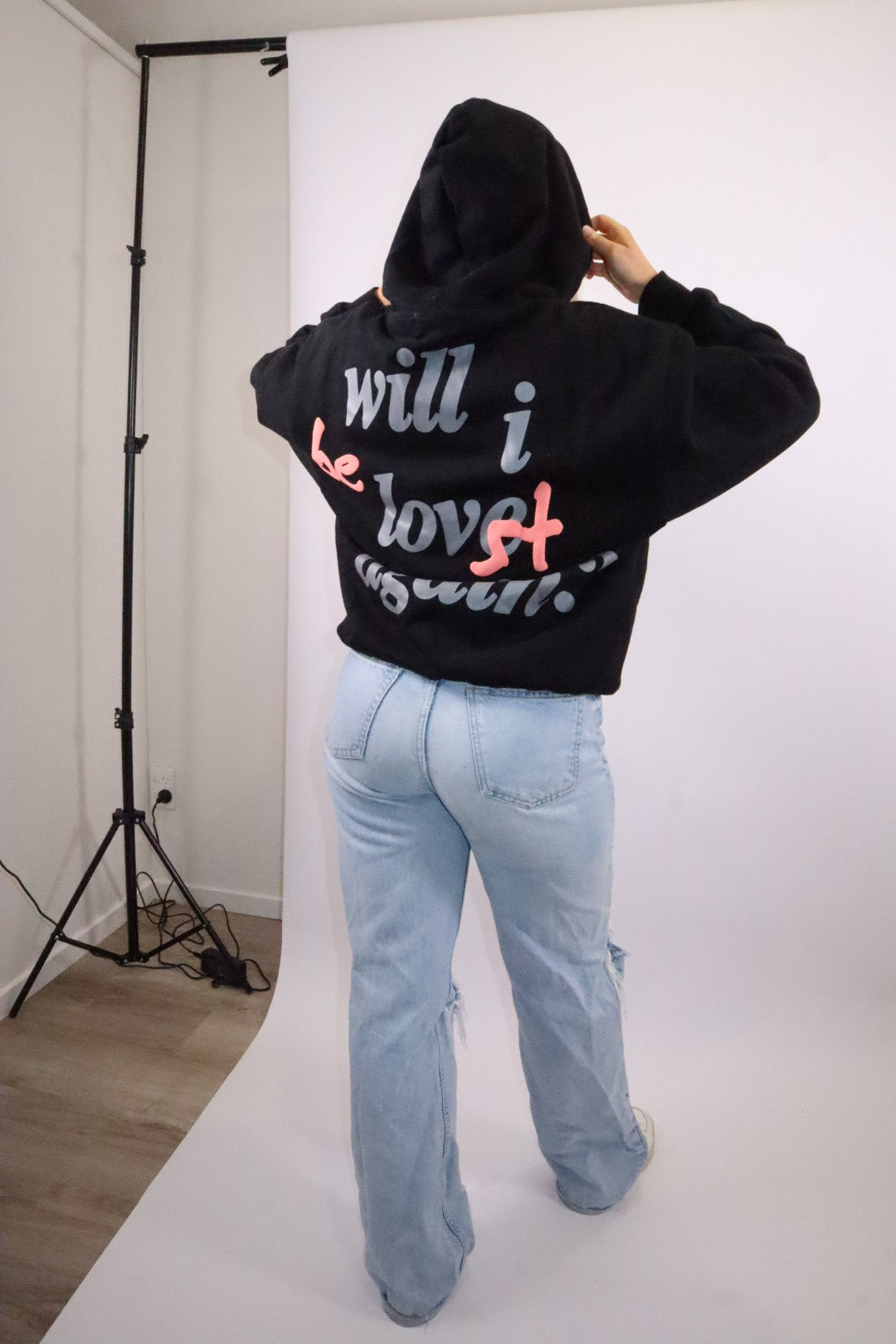 WILL I LOVE AGAIN? HOOD | BLACK