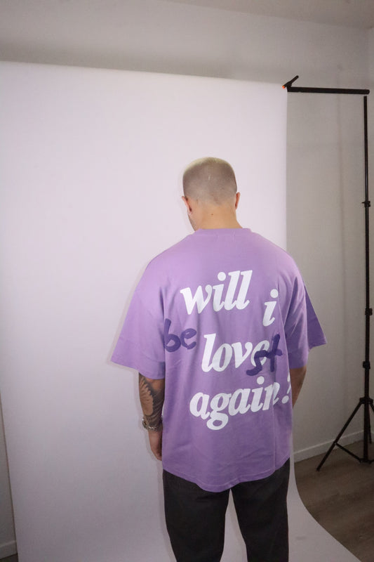 WILL I LOVE AGAIN? TEE | PURPLE