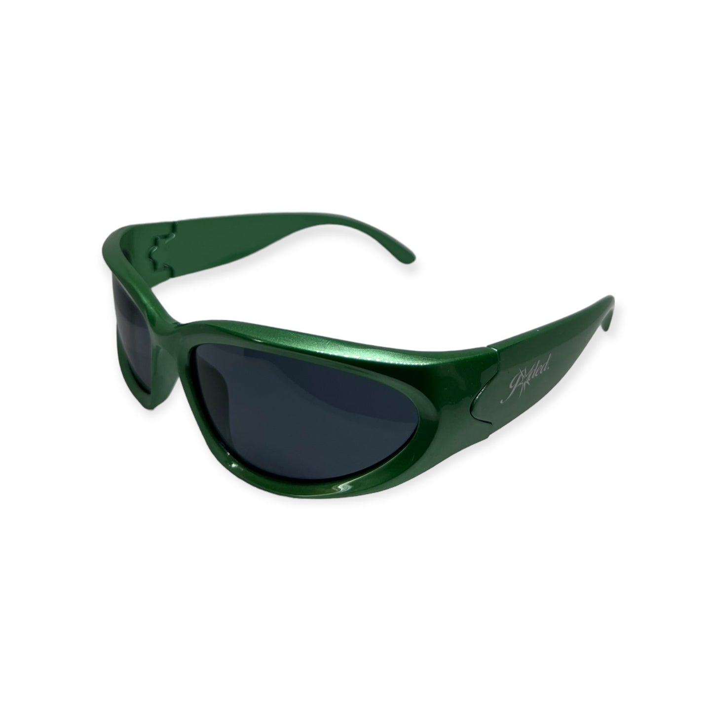 Y2JADED GLASSES - GREEN x BLACK LENS