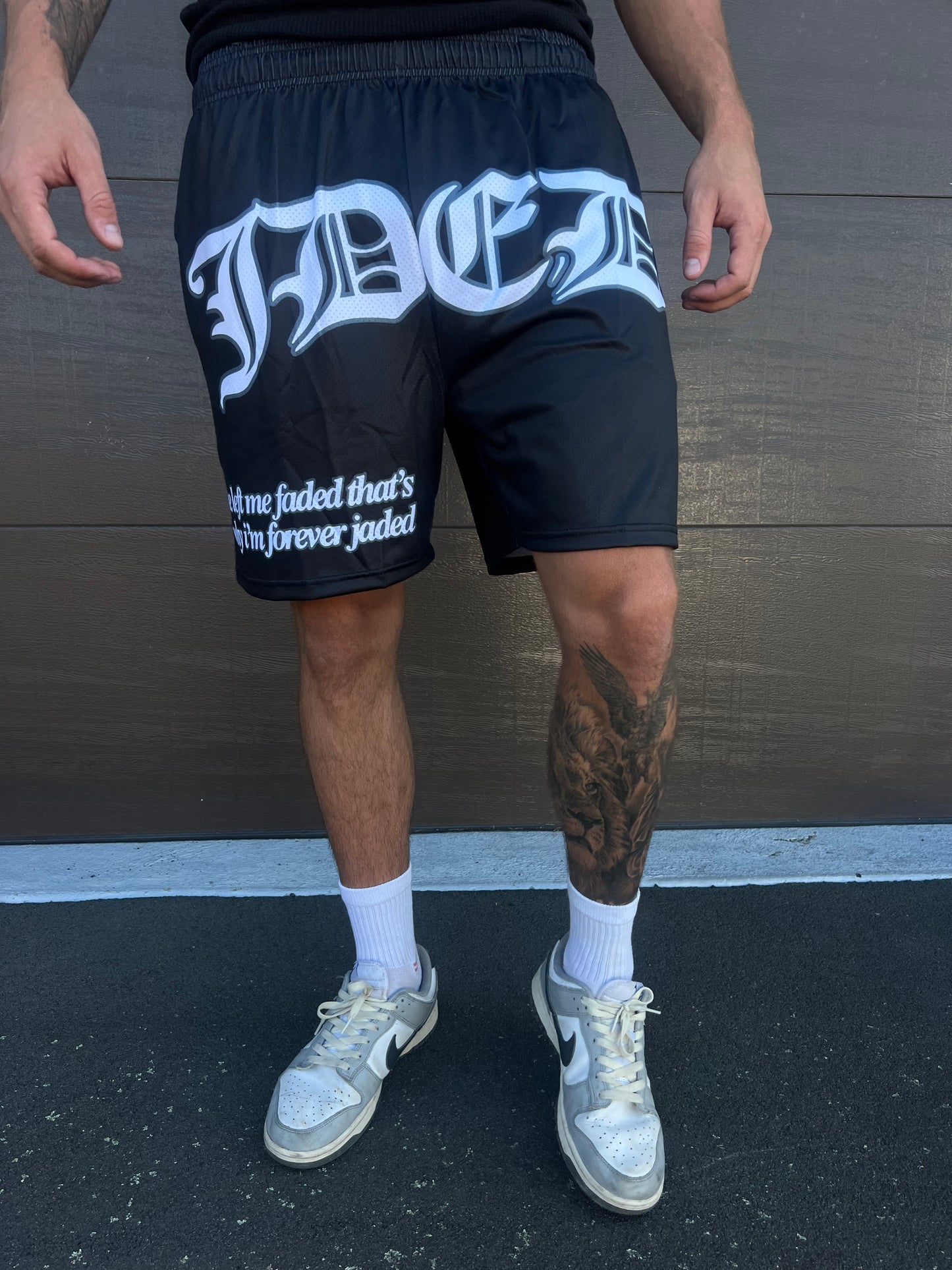 JDED MESH SHORTS - BLACK