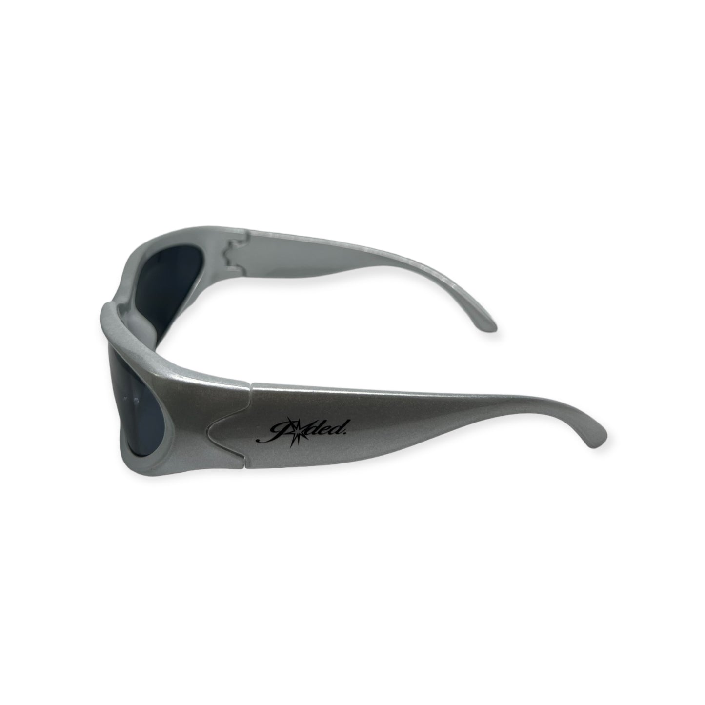 Y2JADED GLASSES - SILVER x BLACK LENS