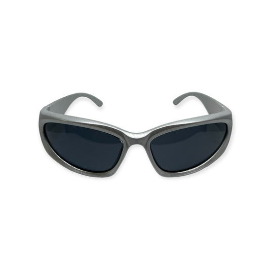 Y2JADED GLASSES - SILVER x BLACK LENS