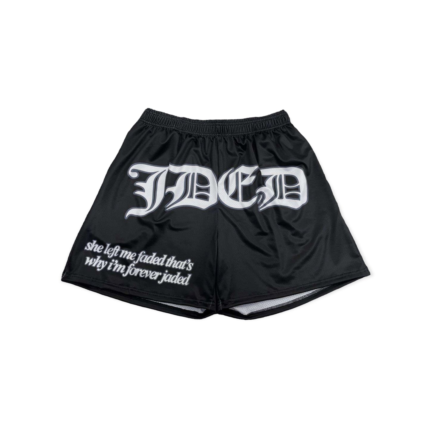 JDED MESH SHORTS - BLACK