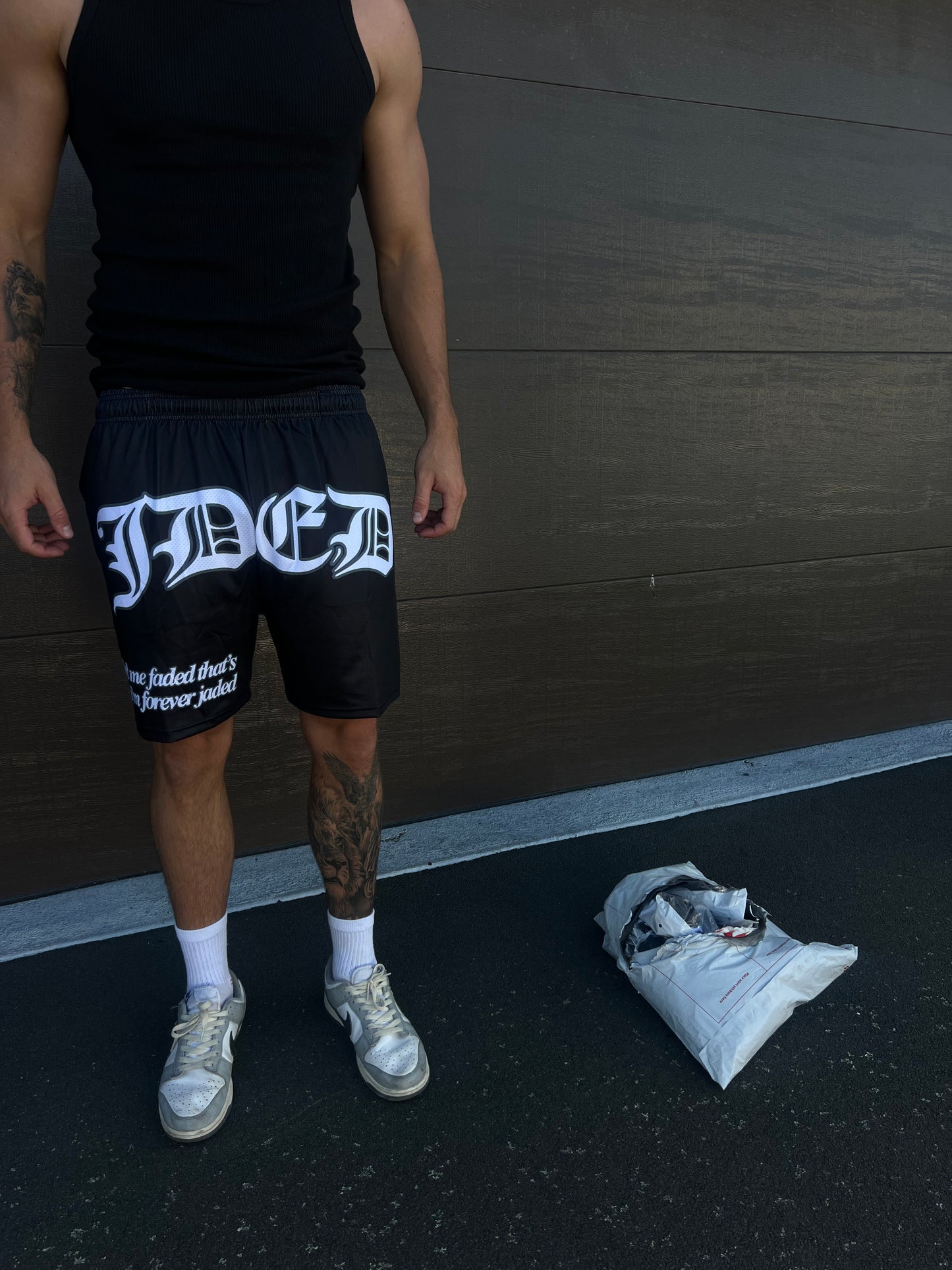 JDED MESH SHORTS - BLACK